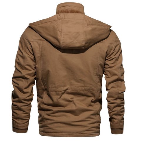 Laurens | Stijlvol en Comfortabel Herenjack met Afneembare Capuchon