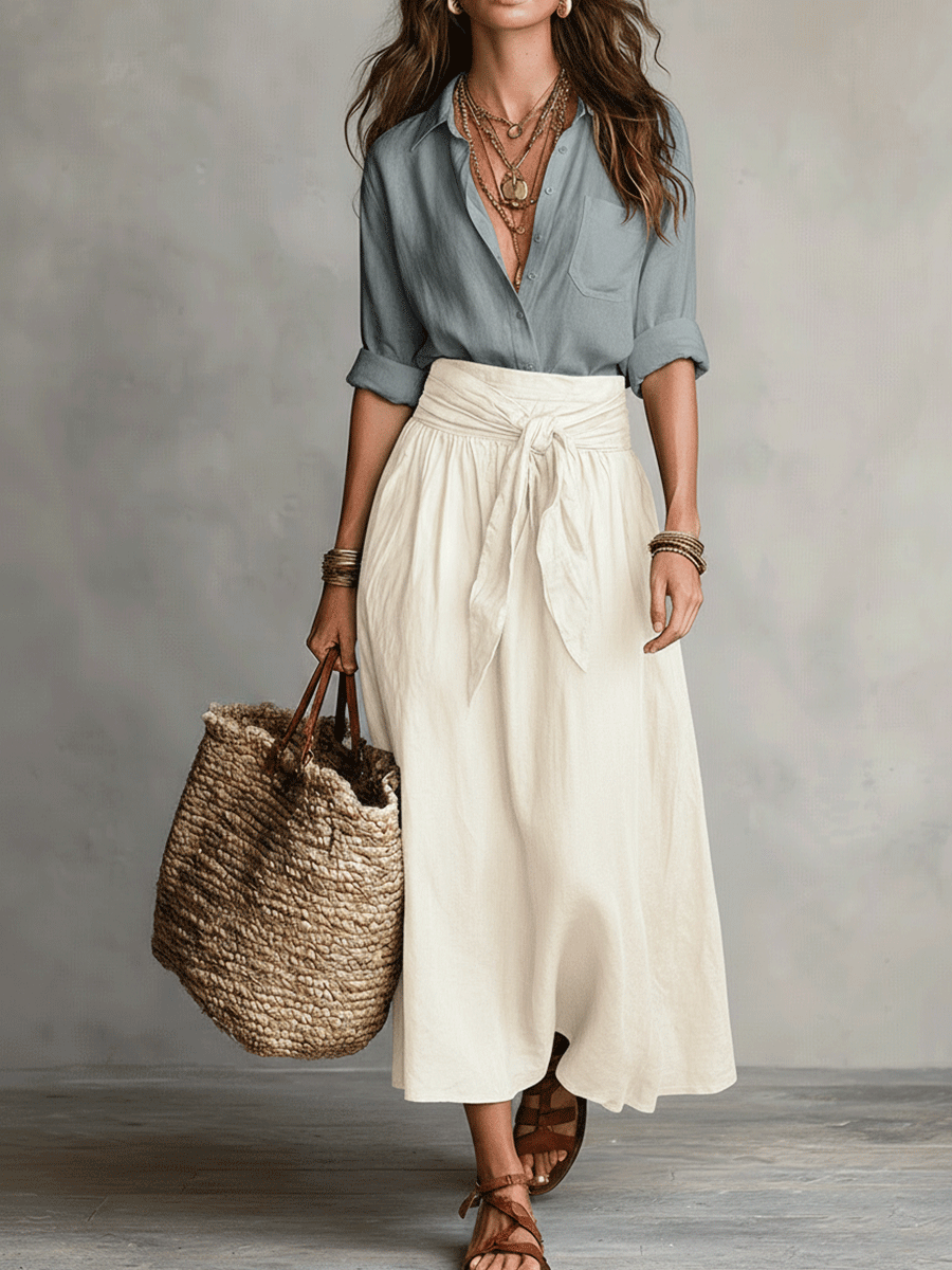 Daisy | Boho-rok met moeiteloze elegantie