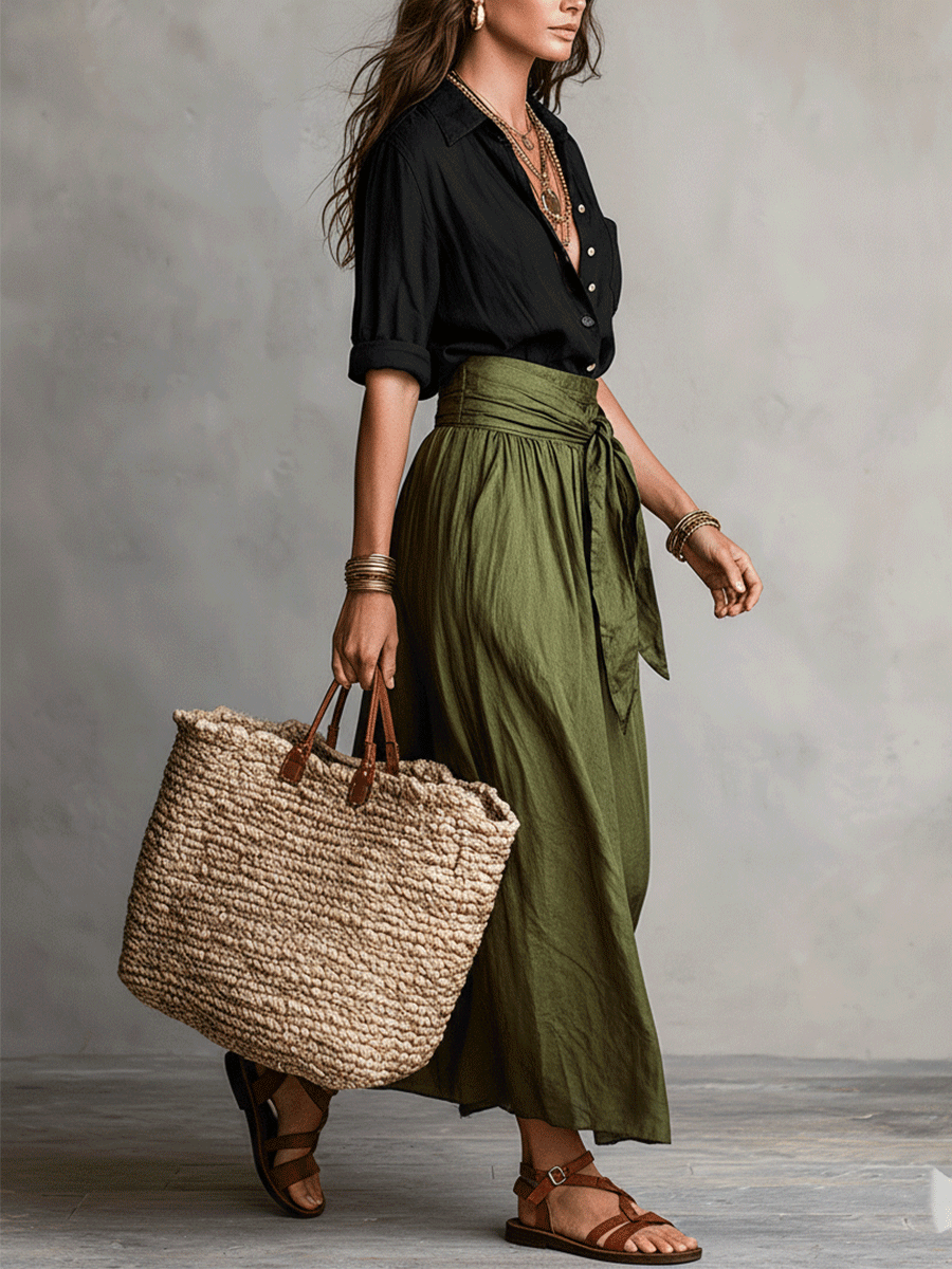 Daisy | Boho-rok met moeiteloze elegantie