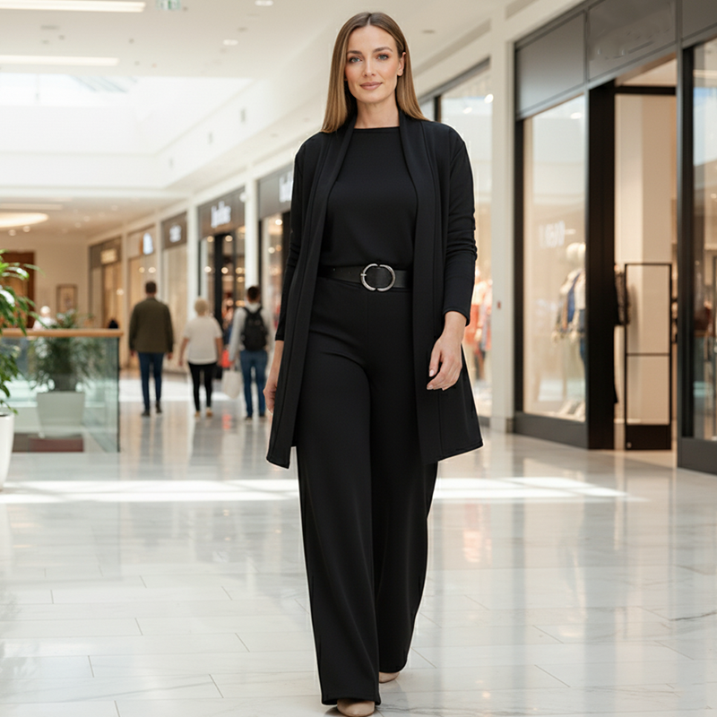 Amira | Luxe & Comfortabele Driedelig Damespak