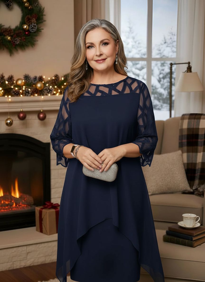 Alese | Elegante kanten jurk