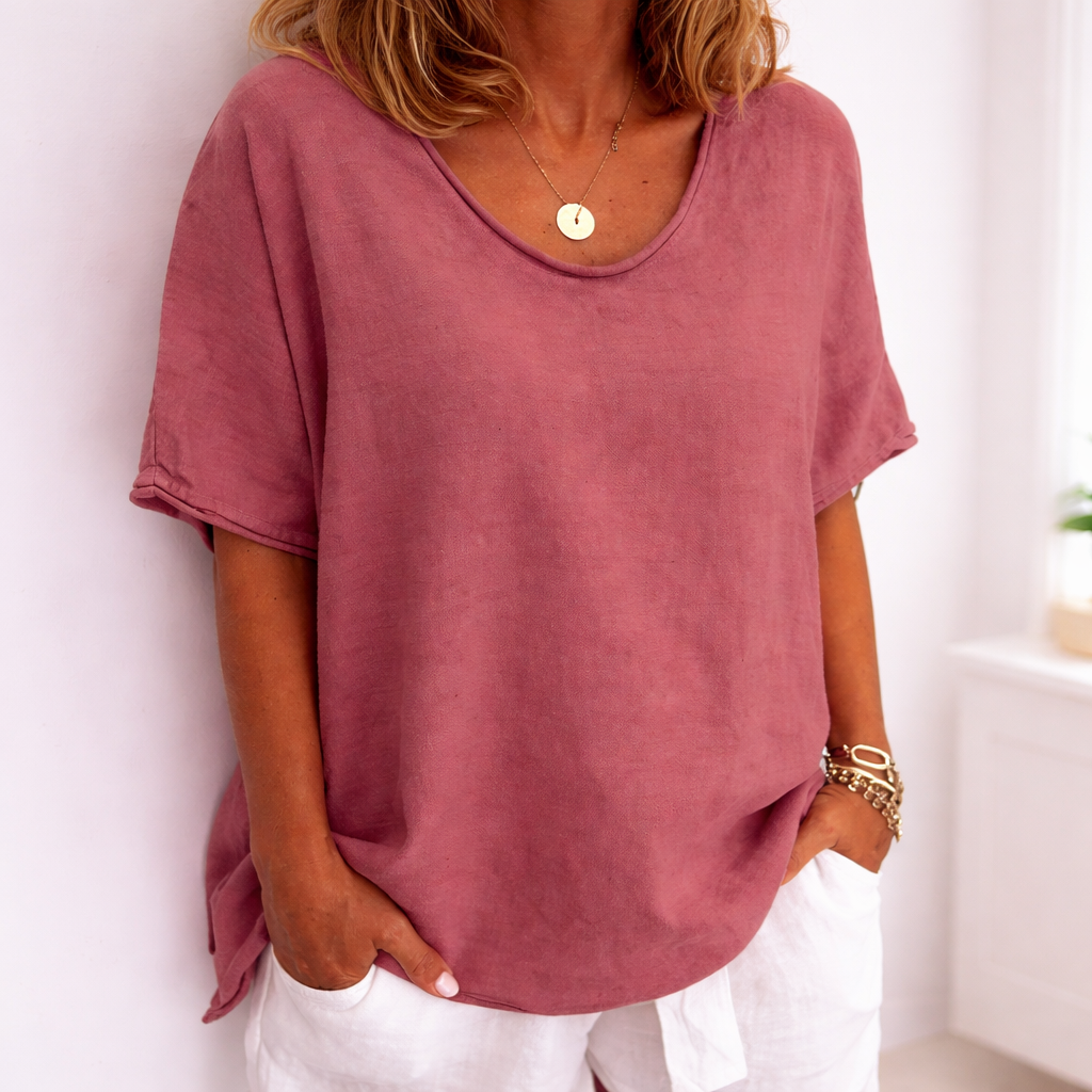 Anna | Comfortabele blouse met losse pasvorm