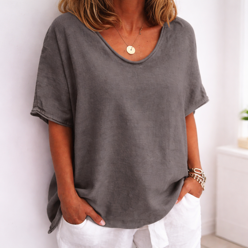 Anna | Comfortabele blouse met losse pasvorm