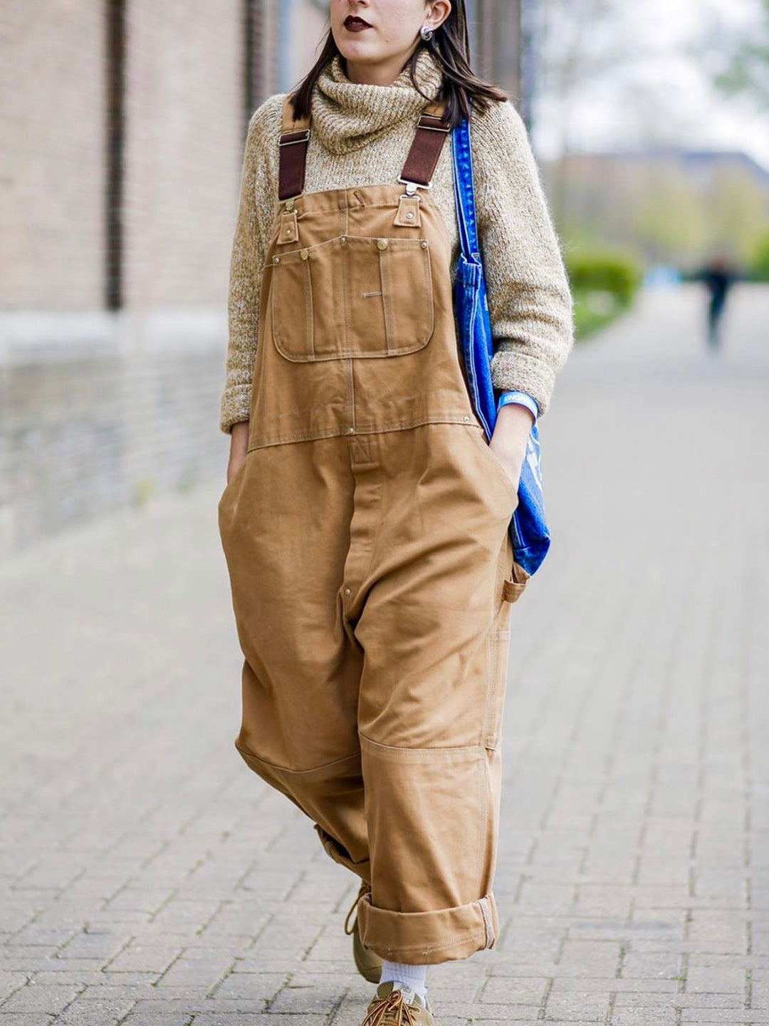 Janeth | Relaxte overall in utiliteitsstijl
