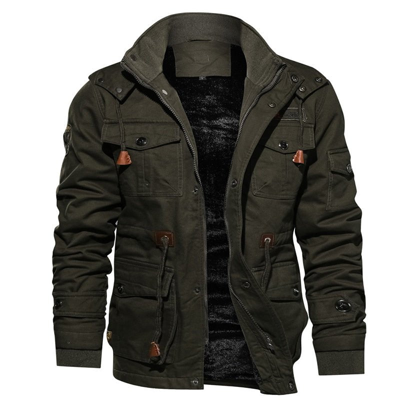Laurens | Stijlvol en Comfortabel Herenjack met Afneembare Capuchon