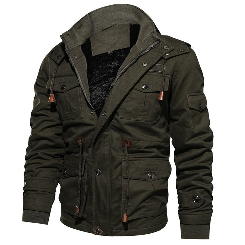 Laurens | Stijlvol en Comfortabel Herenjack met Afneembare Capuchon